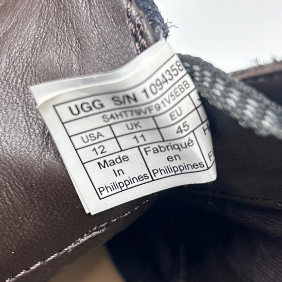 UGG AUSTRALIA FREAMON CHUKKA BOOT MENS SIZE 12 WATERPROOF BLUE BOOT - Picture 8 of 10